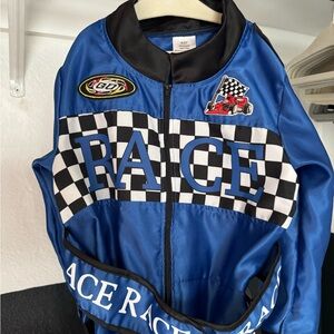 Blue Race Kids Jacket